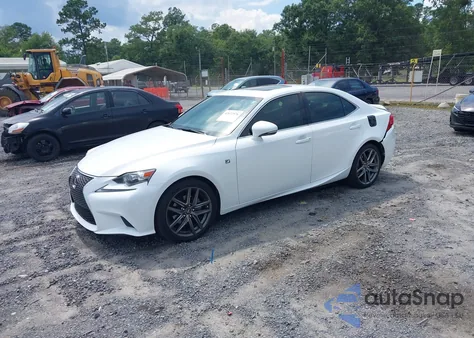 2015 Lexus Is 250 z USA, uszkodzony, nr VIN JTHBF1D2XF5080653